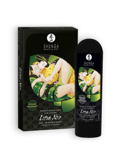 GEL SENSIBILIZANTE PARA CASAL SHUNGA LOTUS NOIR 60ML