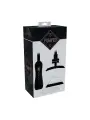 AUTOMATIC VAGINA AND BREAST PUMP WITH ROTATING AND VIBRATING TONGUE - BLACK