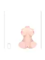 BODYFORMS - AVELINE LUXE - DUAL ENTRY VIBRATING MASTURBATOR - 14 KG / 30.9 LBS - FLESH