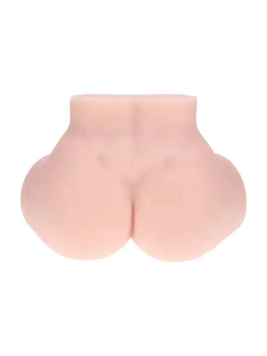 BODYFORMS - BREE KNOX - DUAL ENTRY VIBRATING MASTURBATOR - 4,2 KG / 9.3 LBS - FLESH