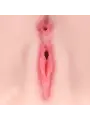 BODYFORMS - BREE KNOX - DUAL ENTRY VIBRATING MASTURBATOR - 4,2 KG / 9.3 LBS - FLESH