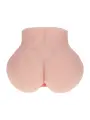 BODYFORMS - MIA HART - DUAL ENTRY VIBRATING MASTURBATOR - 2,5 KG / 5.7 LBS - FLESH