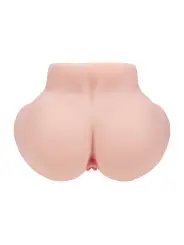 BODYFORMS - VIVICA LENORE - DUAL ENTRY VIBRATING MASTURBATOR - 3,5 KG / 7.7 LBS - FLESH
