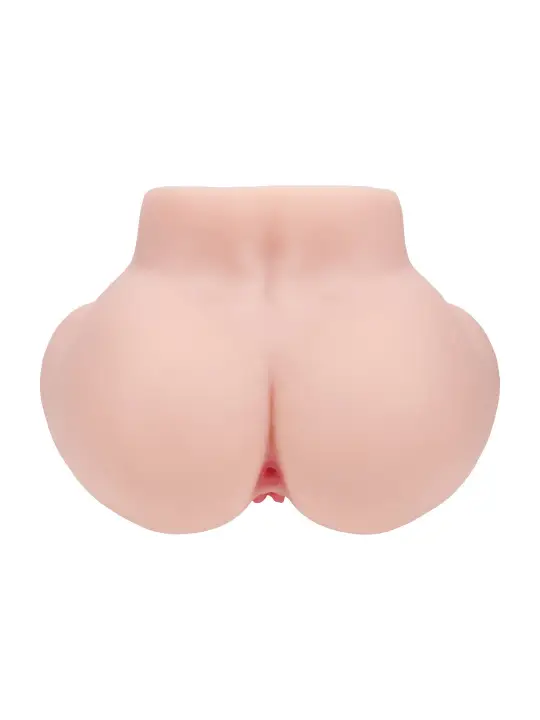 BODYFORMS - VIVICA LENORE - DUAL ENTRY VIBRATING MASTURBATOR - 3,5 KG / 7.7 LBS - FLESH