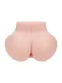 BODYFORMS - VIVICA LENORE - DUAL ENTRY VIBRATING MASTURBATOR - 3,5 KG / 7.7 LBS - FLESH