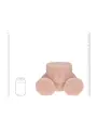 BODYFORMS - RINA BROOKS - DUAL ENTRY VIBRATING MASTURBATOR - 2,4 KG / 5.4 LBS - FLESH