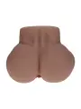 BODYFORMS - KAYA BLOOM - DUAL ENTRY VIBRATING MASTURBATOR - 2,4 KG / 5.4 LBS - BROWN