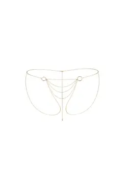 COLAR CORPORAL CULOTTE THE MAGNIFIQUE COLLECTION BIJOUX INDISCRETS DOURADO