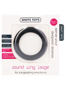 ANEL PARA O PÉNIS ROUND RING LARGE PRETO