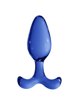 PLUG EM VIDRO EXPERT CHRYSTALINO AZUL