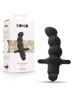 ESTIMULADOR DE PRÓSTATA COM VIBRAÇÃO SONO Nº53 PRETO