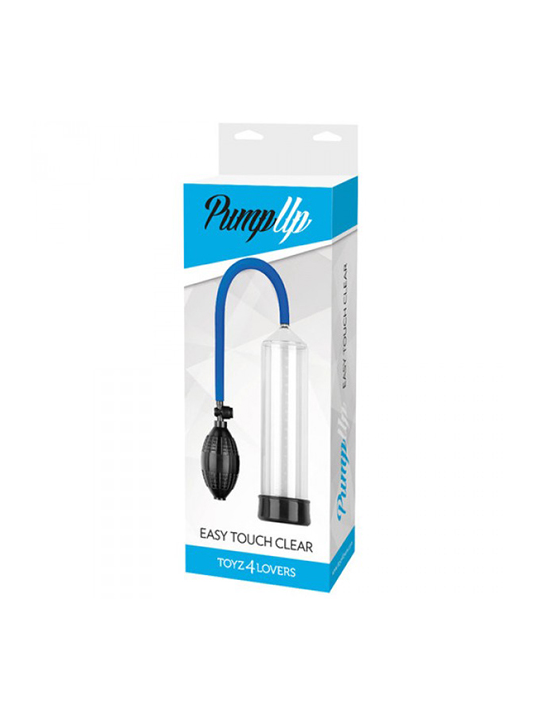 BOMBA PARA O PÉNIS EASY TOUCH TRANSPARENTE