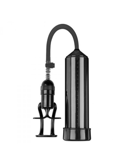 BOMBA PARA O PÉNIS COM RÉGUA FINGER TOUCH PRETA