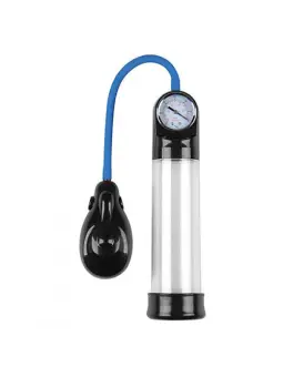 BOMBA PARA O PÉNIS AUTOMÁTICA COM MEDIDOR PRESSURE TOUCH AUTOMATIC TRANSPARENTE