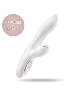 ESTIMULADOR DE CLÍTORIS RECARREGÁVEL SATISFYER PRO G-SPOT RABBIT