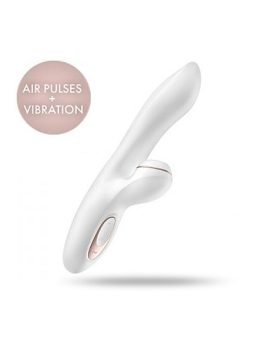 ESTIMULADOR DE CLÍTORIS RECARREGÁVEL SATISFYER PRO G-SPOT RABBIT