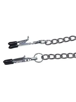 CORRENTE COM PINÇAS PARA OS MAMILOS E CLITÓRIS FETISH COLLECTION