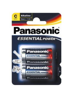 2 PILHAS C LR14 ALCALINAS PANASONIC