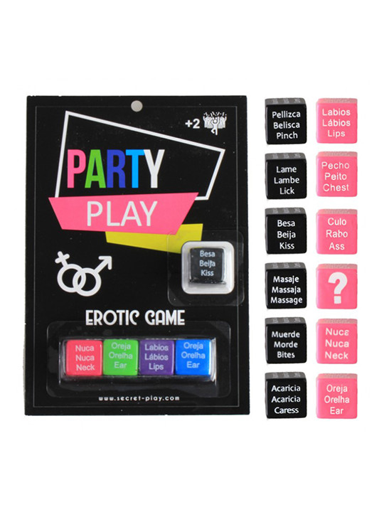DADOS PARTY PLAY SECRET PLAY