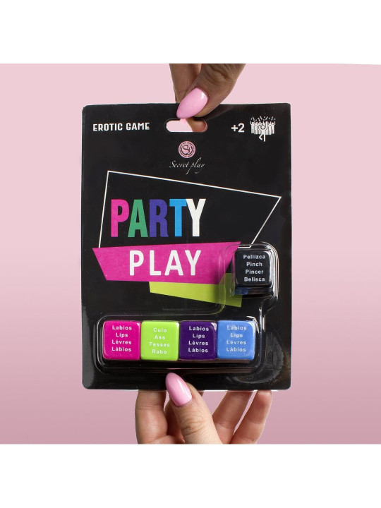 DADOS PARTY PLAY SECRET PLAY