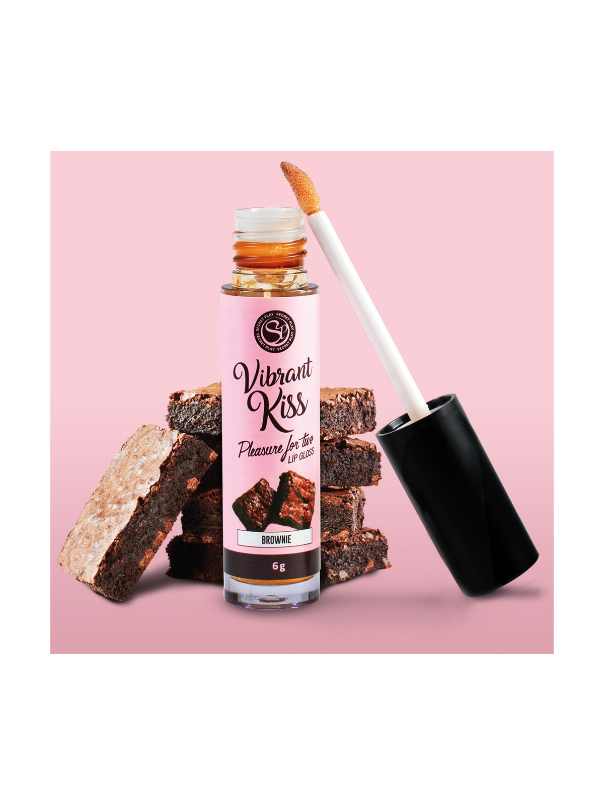 LIP GLOSS DE BROWNIE VIBRANT KISS 6GR