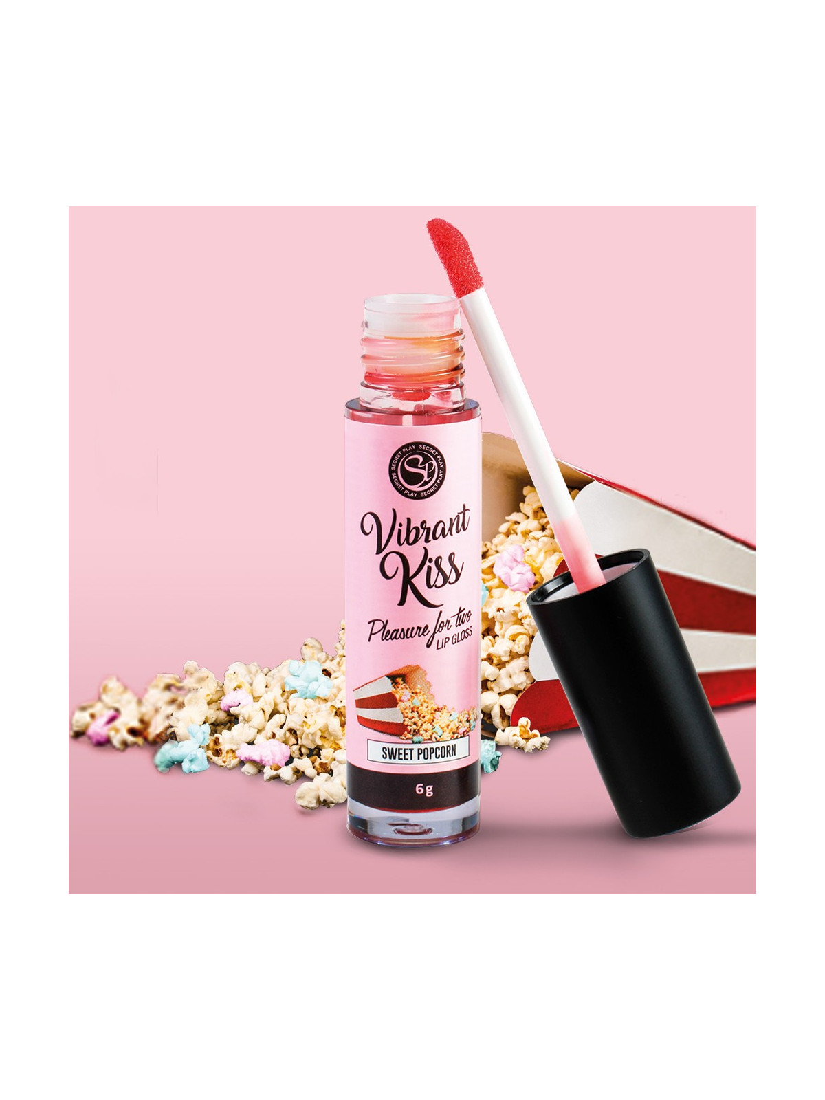 LIP GLOSS DE PIPOCAS DOCES VIBRANT KISS 6GR