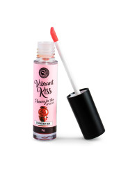 LIP GLOSS DE PASTILHA DE MORANGO VIBRANT KISS 6GR
