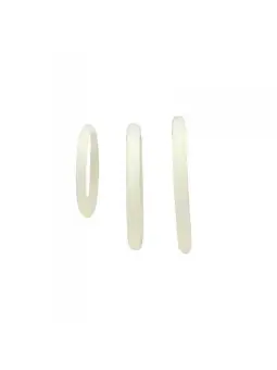 CONJUNTO DE 3 ANÉIS PARA O PÉNIS SILICONE COCK RINGS TIMELESS TRANSPARENTE