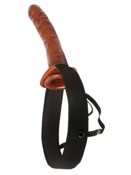 STRAP-ON OCO 10” CHOCOLATE DREAM HOLLOW STRAP-ON FETISH FANTASY SERIES