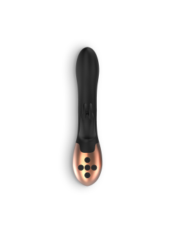 VIBRADOR COM AQUECIMENTO RECARREGÁVEL OPULENT ELEGANCE PRETO