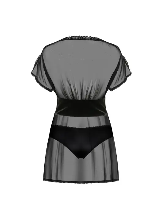 CAMISA DE NOITE E TANGA 868-BAB OBSESSIVE CAMISA DE NOITE E TANGA 868-BAB OBSESSIVE