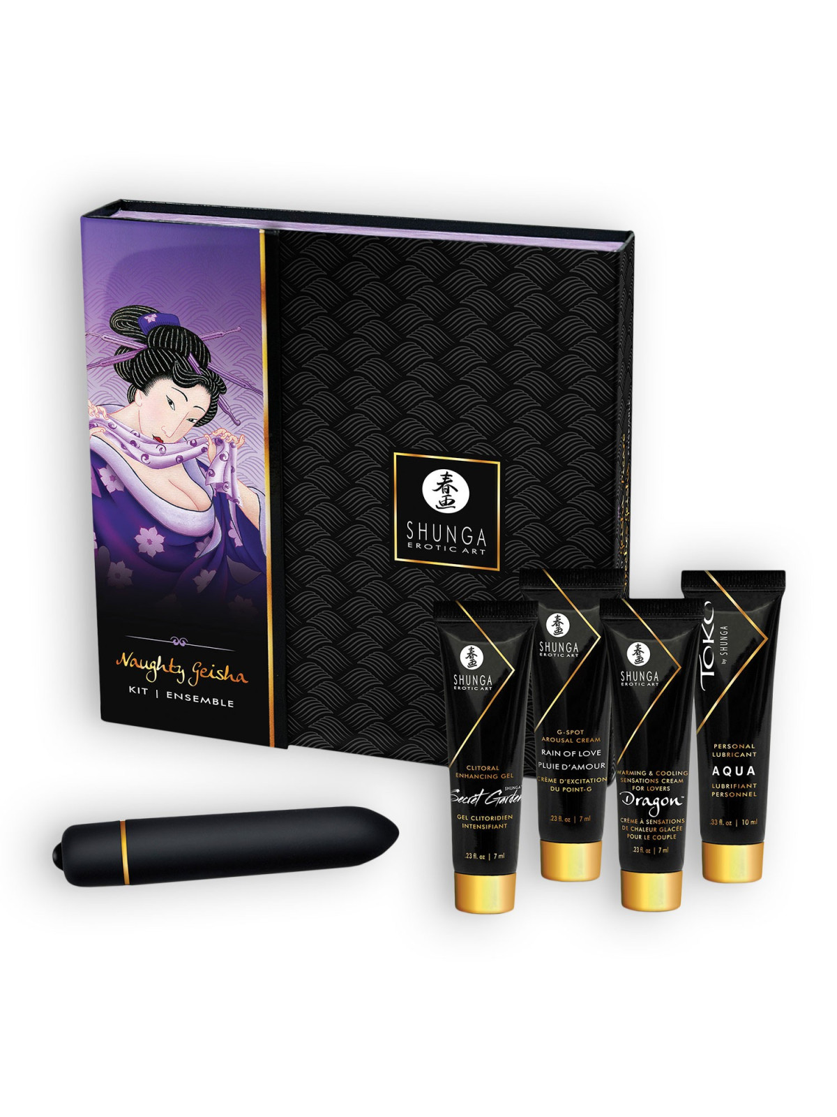 CONJUNTO SHUNGA GEISHA ATREVIDA