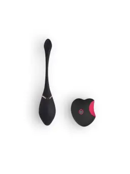 OVO VIBRATÓRIO RECARREGÁVEL COM COMANDO PRETO TOYZ4LOVERS