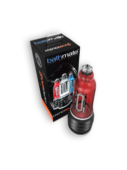 BOMBA PARA O PÉNIS BATHMATE HYDROMAX 5 VERMELHA