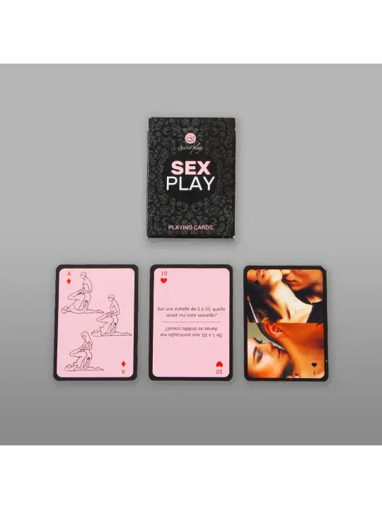 BARALHO DE CARTAS SEX PLAY SECRET PLAY PORTUGUÊS E FRANCÊS