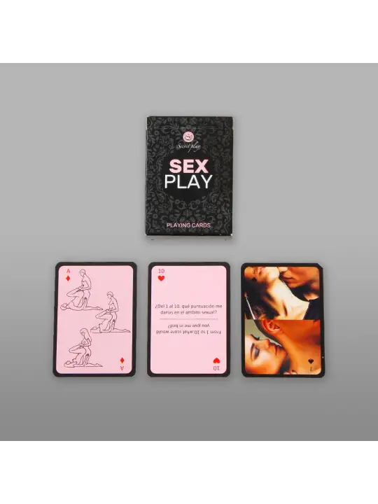 BARALHO DE CARTAS SEX PLAY SECRET PLAY ESPANHOL E INGLÊS BARALHO DE CARTAS SEX PLAY SECRET PLAY ESPANHOL E INGLÊS
