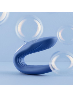 VIBRADOR PARA CASAL DOUBLE WHALE COM CARREGADOR USB