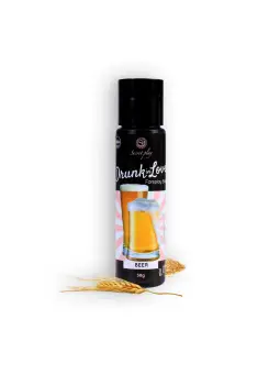 BÁLSAMO LUBRIFICANTE SABOR CERVEJA DRUNK IN LOVE SECRET PLAY 60ML