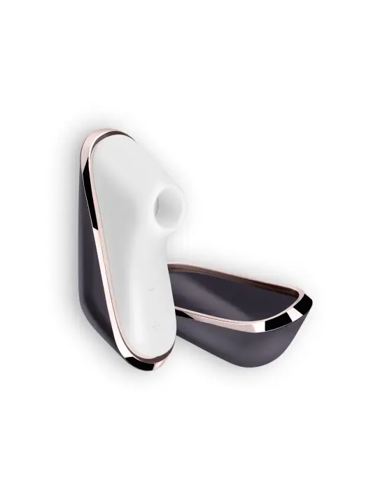 ESTIMULADOR DE CLITÓRIS PRO TRAVELER COM VIBRAÇÃO E CARREGADOR USB SATISFYER