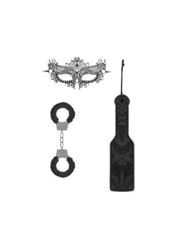 KIT BONDAGE INTRODUTÓRIO 3 PRETO OUCH!