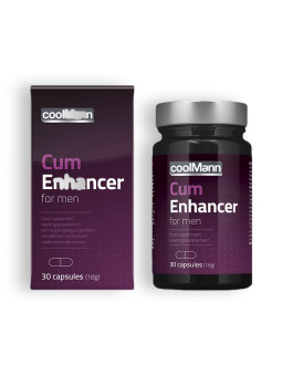 VOLUMIZADOR DE ESPERMA COOLMANN CUM ENHANCER 30 CÁPSULAS