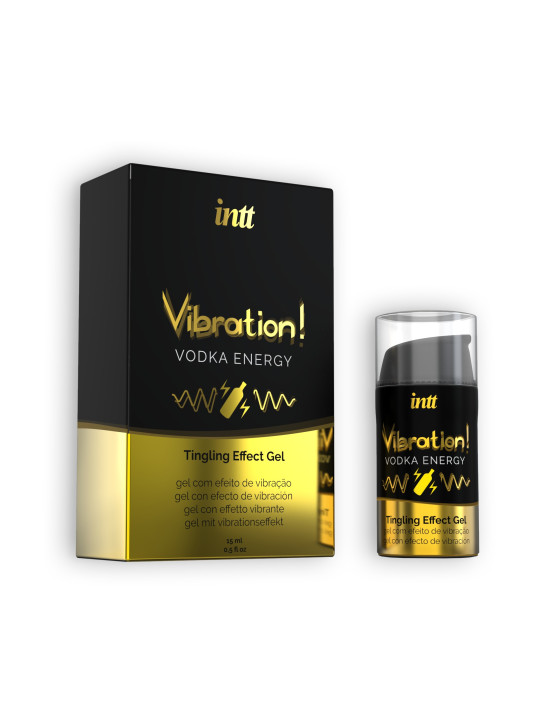 GEL COM VIBRAÇÃO VIBRATION VODKA INTT 15ML