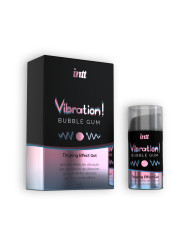 GEL COM VIBRAÇÃO VIBRATION PASTILHA ELÁSTICA INTT 15ML