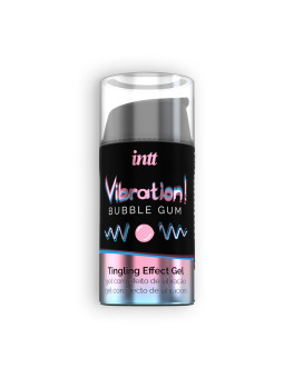 GEL COM VIBRAÇÃO VIBRATION PASTILHA ELÁSTICA INTT 15ML