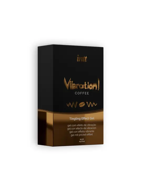 GEL COM VIBRAÇÃO VIBRATION CAFÉ INTT 15ML