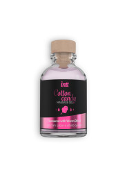 GEL DE MASSAGEM COM SABOR A ALGODÃO DOCE INTT 30ML
