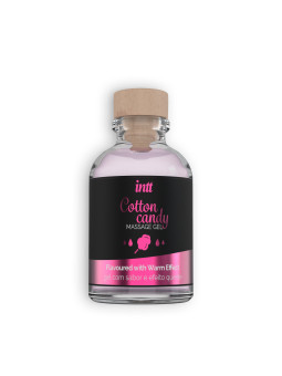 GEL DE MASSAGEM COM SABOR A ALGODÃO DOCE INTT 30ML