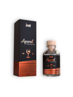 GEL DE MASSAGEM COM SABOR A APEROL INTT 30ML
