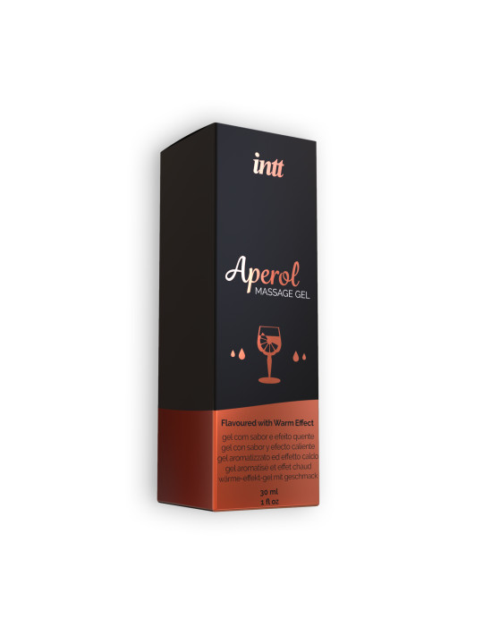 GEL DE MASSAGEM COM SABOR A APEROL INTT 30ML