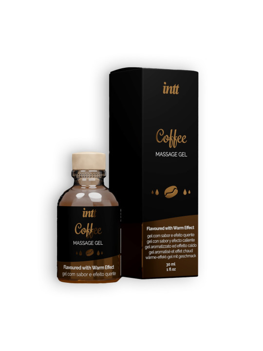GEL DE MASSAGEM COM SABOR A CAFÉ INTT 30ML